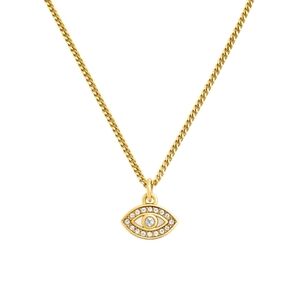 Golden Eye Necklace